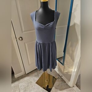 Like New! Women's Lush Blue Super Soft Sweetheart Dress - Size XL